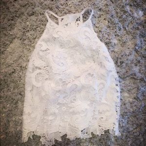 Sexy and cute crochet/lace crop top